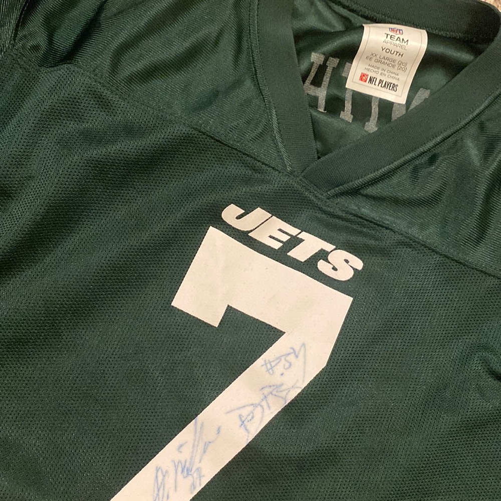 Signed Jets Jersey